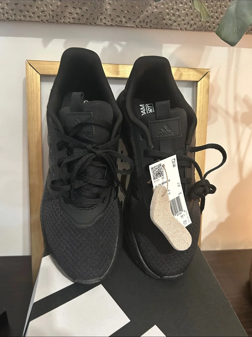 Adidas Cloudfoam Women’s Black Running Shoes